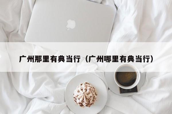 广州那里有典当行(广州哪里有典当行)