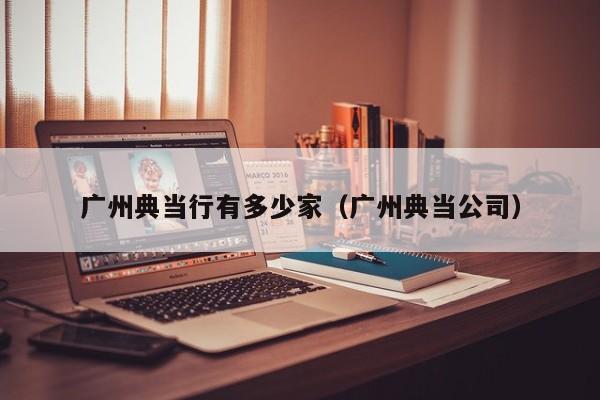 广州典当行有多少家(广州典当公司)