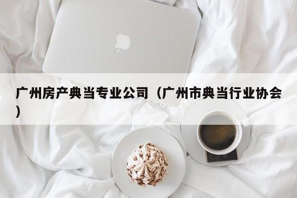 广州房产典当专业公司(广州市典当行业协会)