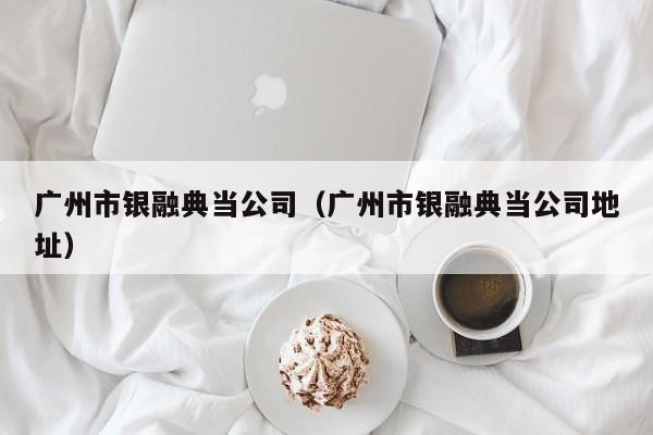 广州市银融典当公司(广州市银融典当公司地址)