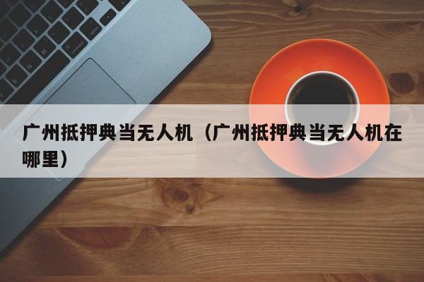 广州抵押典当无人机(广州抵押典当无人机在哪里)